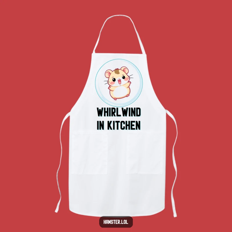 Funny Hamster Ball Apron - Hilarious Kitchen Fun for Pet Lovers
