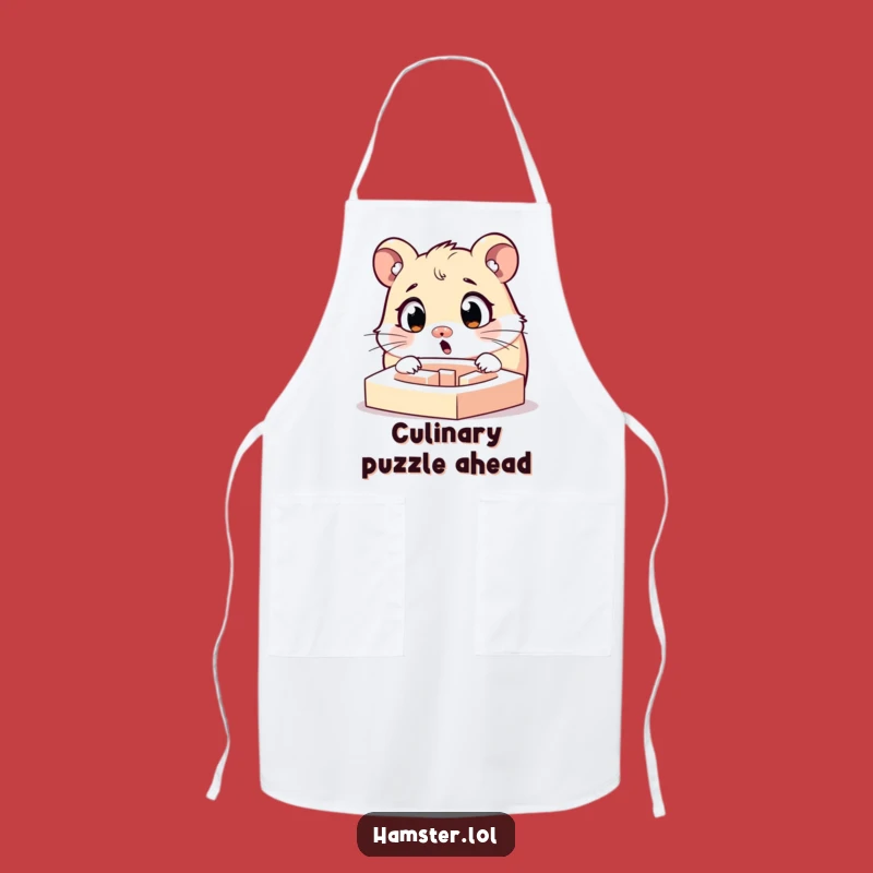 Funny Hamster Maze Apron: Kitchen Surprise, Great Humorous Gift