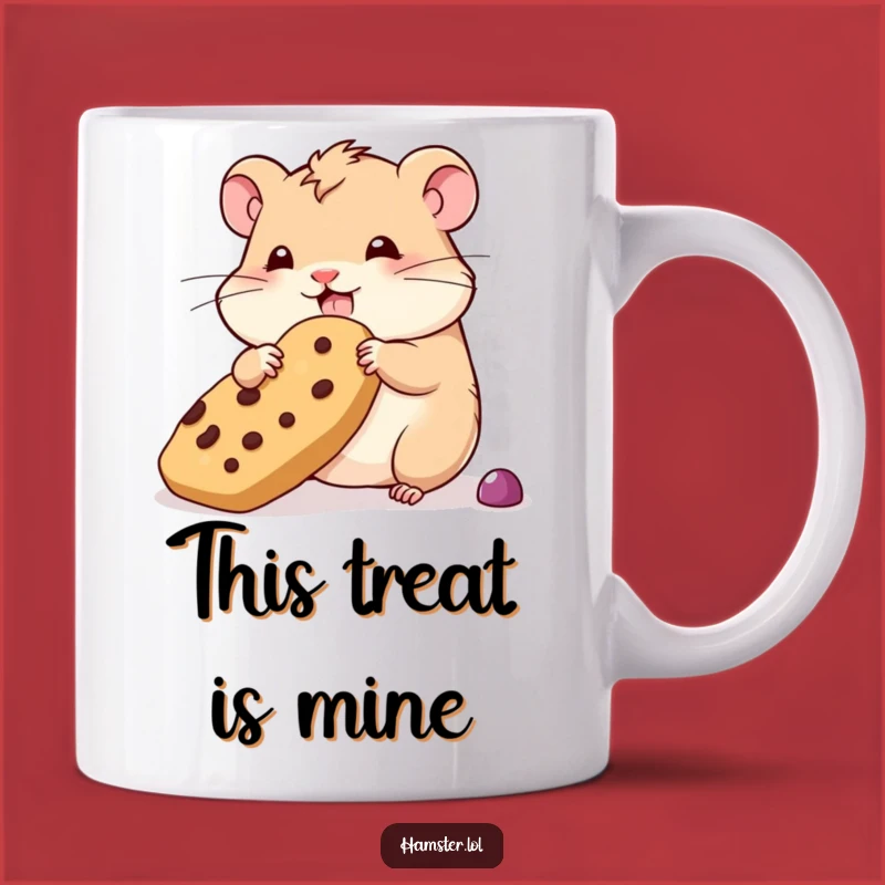 Funny Wobbly Hamster Mug - Hilarious Overindulgent Pet Gift