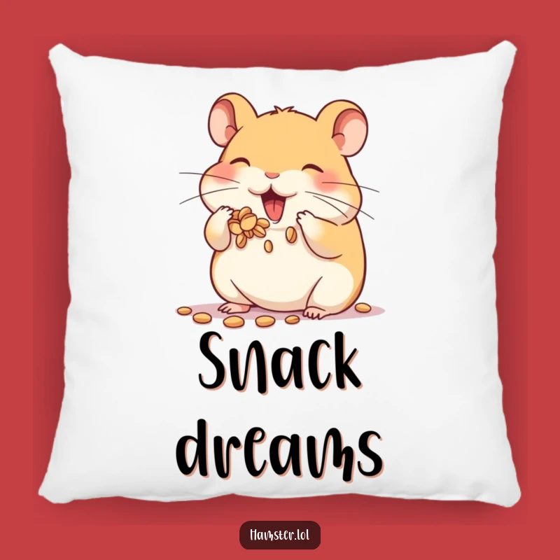Funny Hamster Pillow: Snuggle with a cheek-stuffing character, a cozy gift