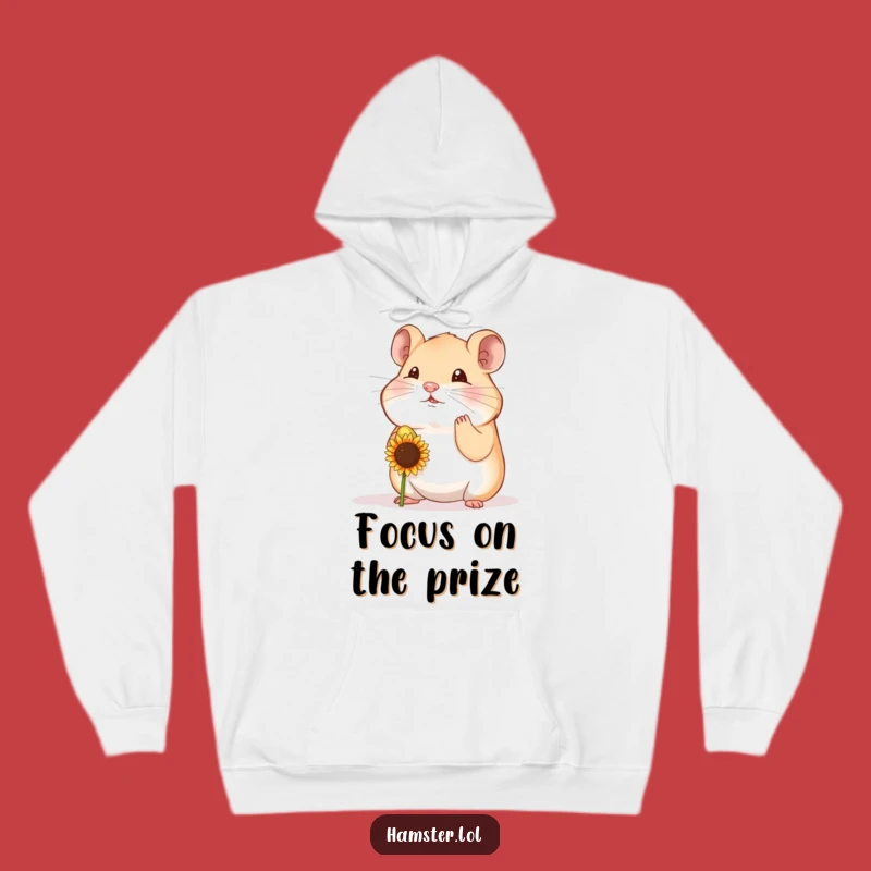 Cozy Funny Hamster Balance Hoodie - Hilarious Gift for Patient Comfort