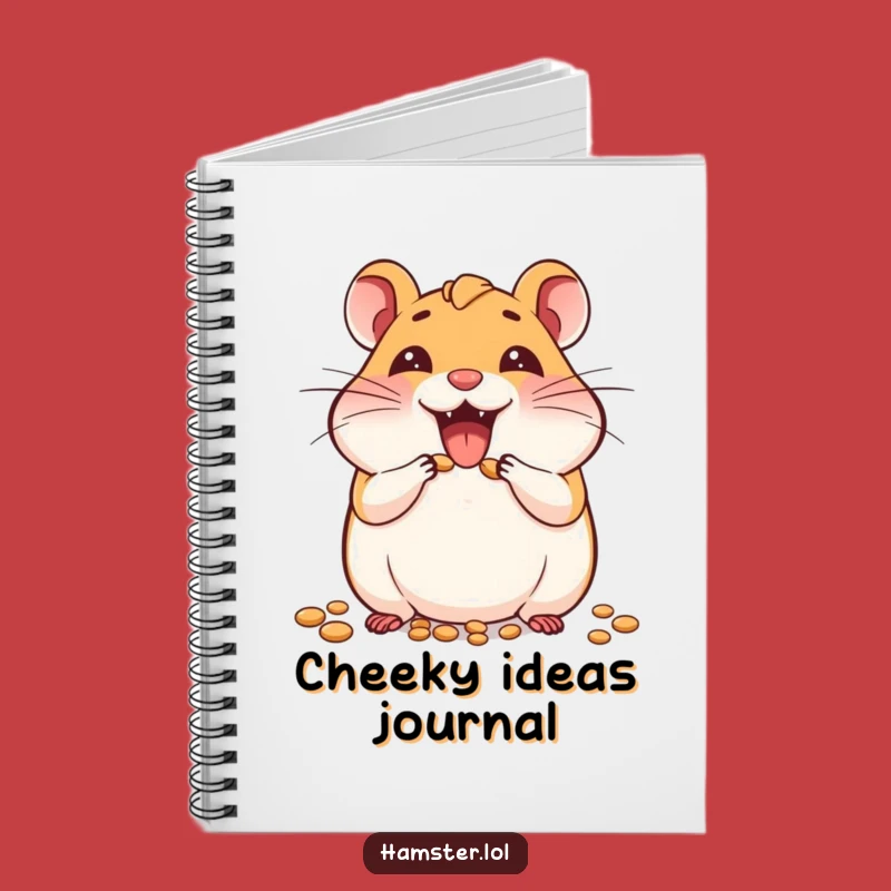 Funny Hamster Idea Notebook - Joyful Seed Brainstorming, Funny Gift
