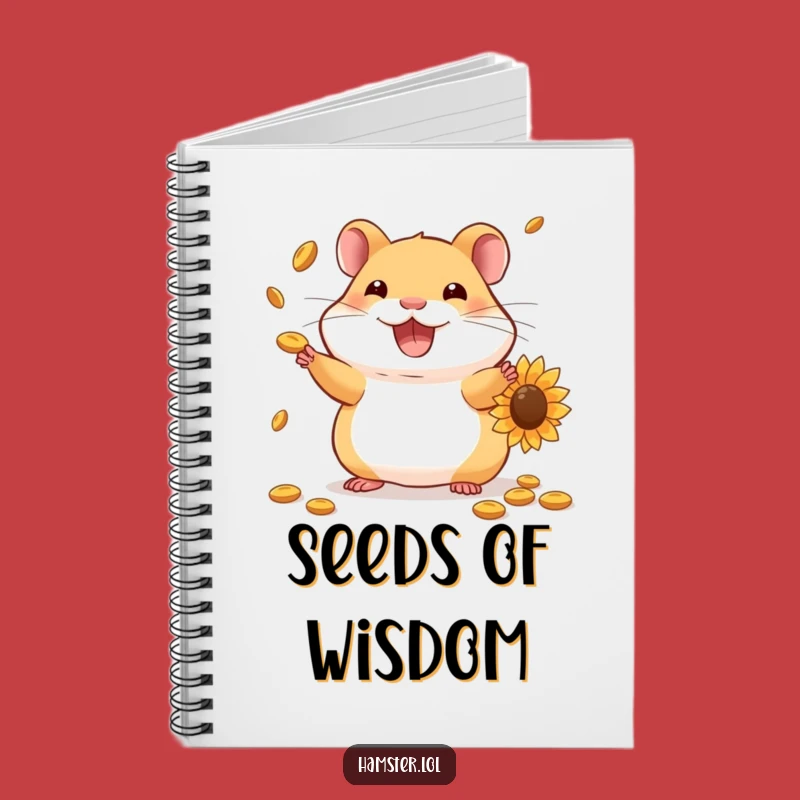 Funny Hamster Juggling Notebook: Rodent Seed Task Gift