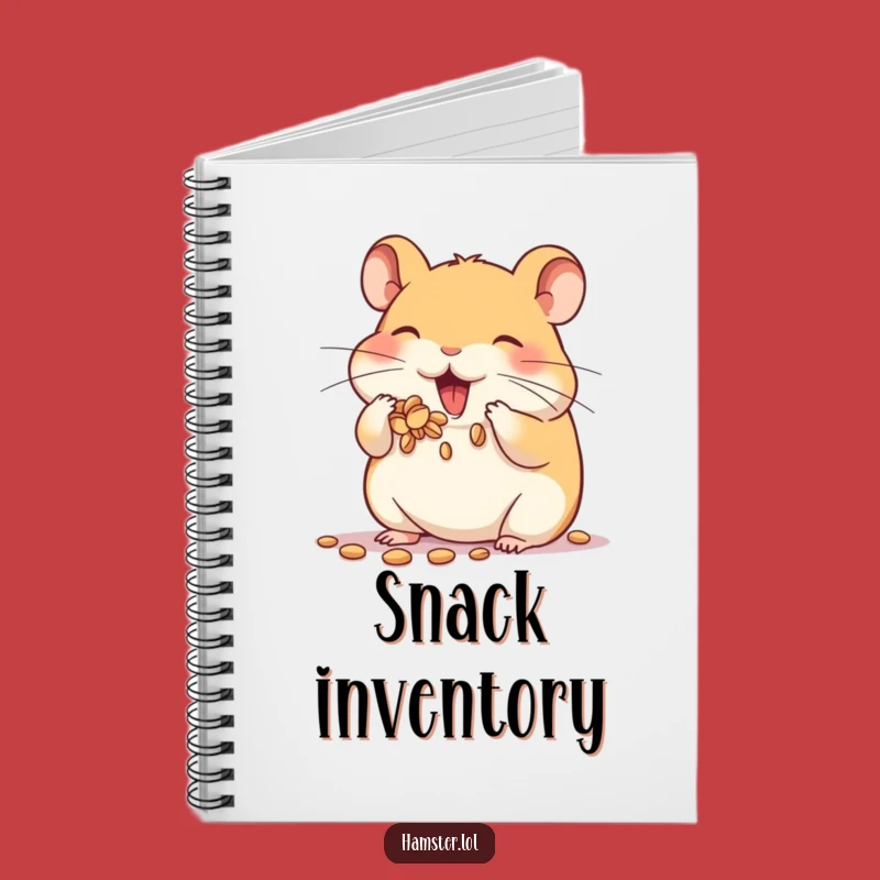 Funny Hamster Notebook: Jot down ideas, stuff cheeks with seeds, a cute journal
