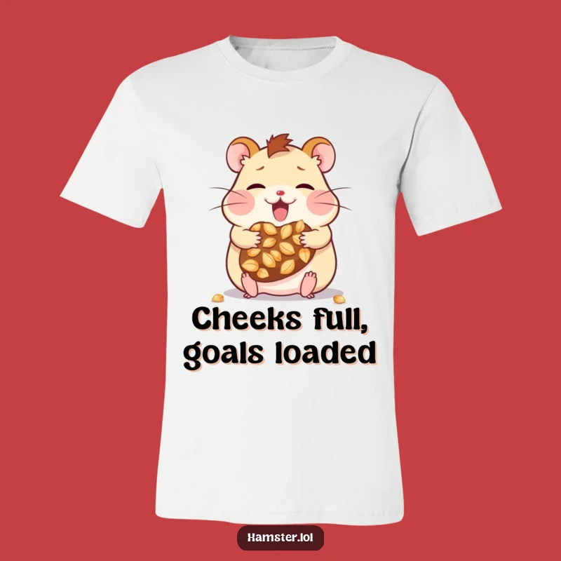 Funny Kawaii Hamster Seed Lover T-Shirt - Adorable & Humorous Gift for All