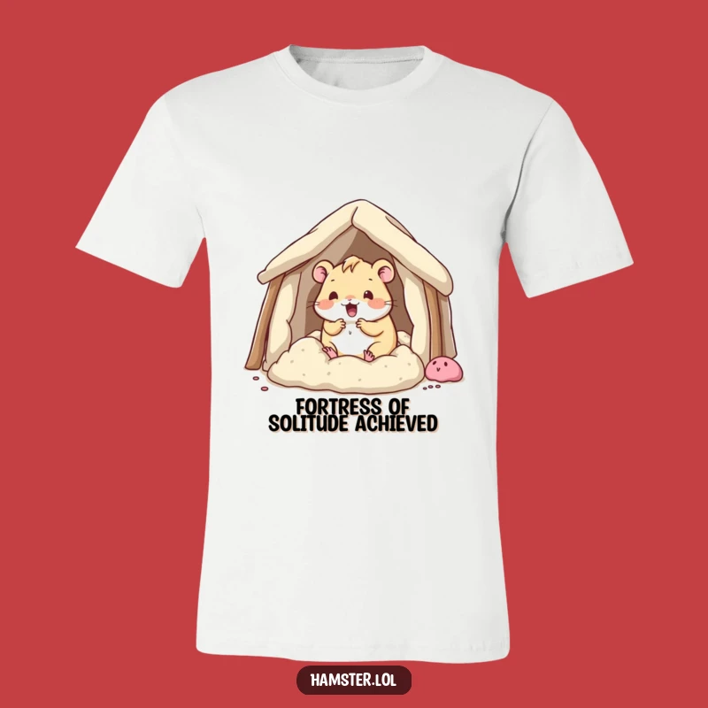 Funny Kawaii Hamster Builder T-Shirt - Hilarious Gift for Creative Souls