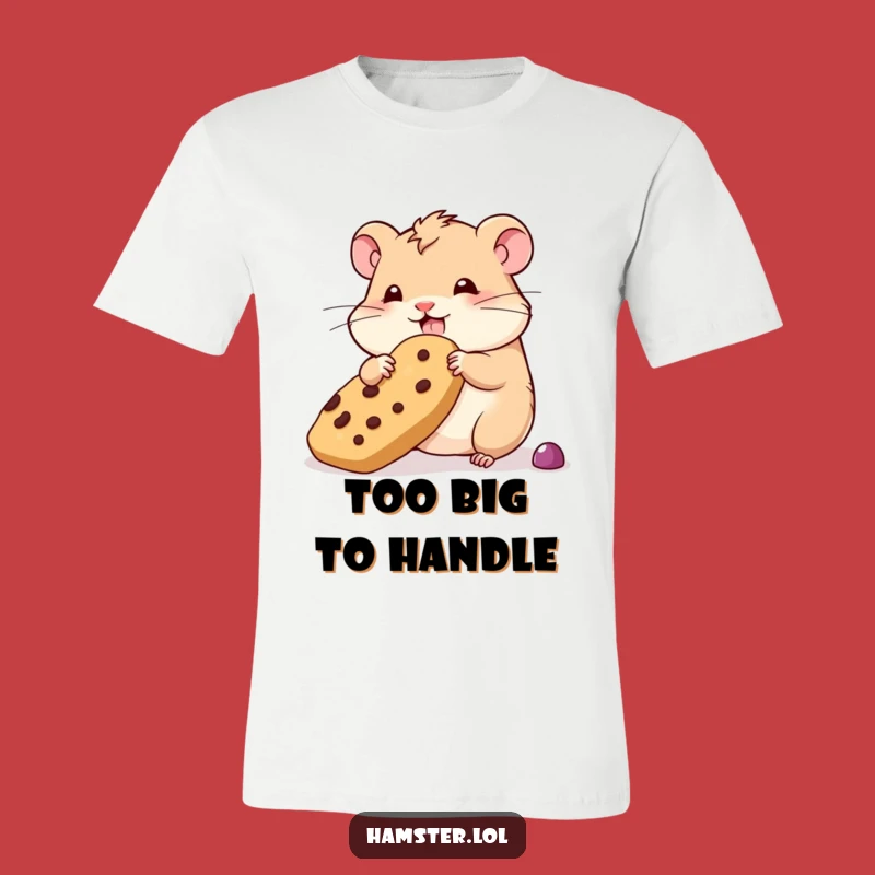 Funny Wobbly Hamster T-Shirt - Hilarious Overindulgent Pet Humor Tee