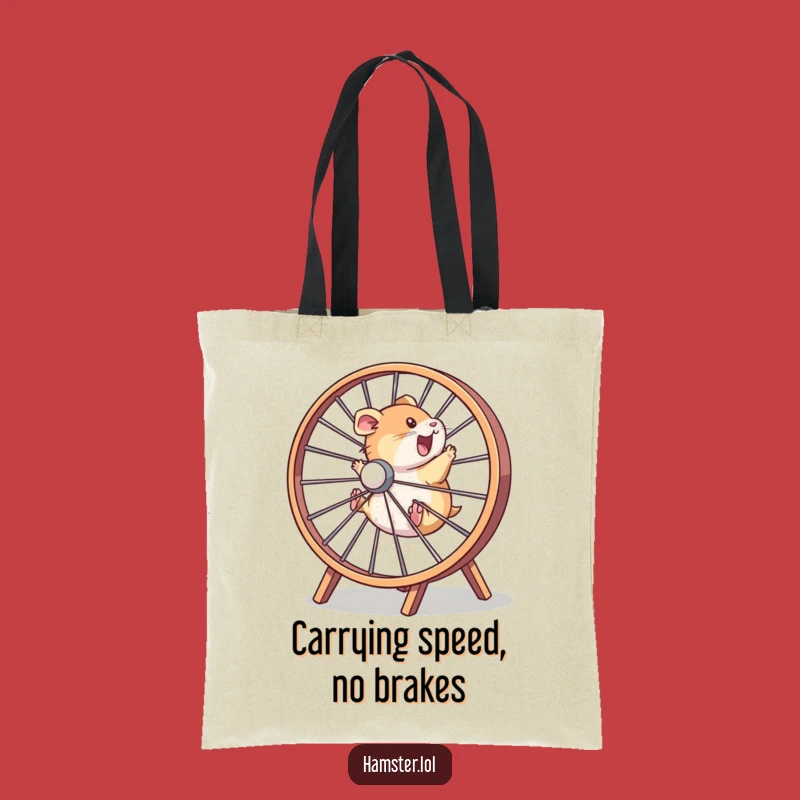 Funny Hamster Zoom Bag - Hilarious Gift for Busy Bees & Hamster Lovers